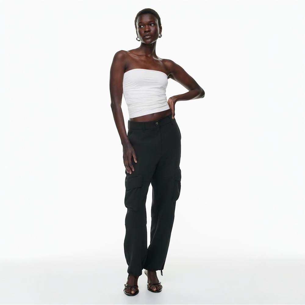 Wilfred • Aritzia Black New Project Cargo Pants